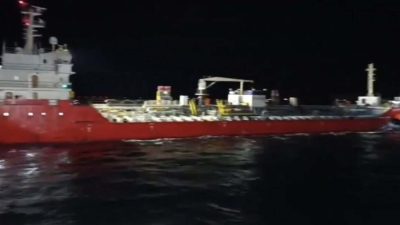 Nazif Cemhan ŞEN/ÇANAKKALE, – ÇANAKKALE Boğazı’nda makine arızası yapan 118