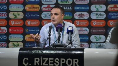Mehmet Can PEÇE/RİZE, – SÜPER Ligin 9’uncu hafta karşılaşmasında Çaykur