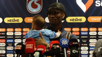 Efnan KÖSE / TRABZON, – TRABZONSPOR’da Chibuike Nwaiwu, “Şampiyon olabilmek