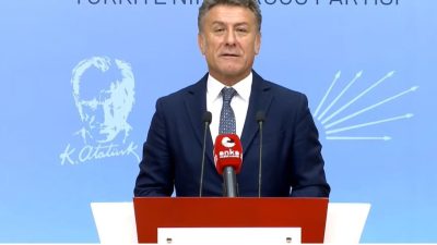 Aliekber METE/ANKARA, – CHP Genel Başkan Yardımcısı Orhan Sarıbal, “Türkiye