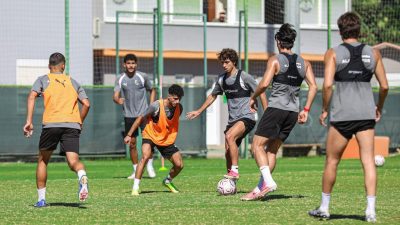 Erkan UYSAL / ALANYA-ANTALYA, – CORENDON Alanyaspor, Kocaelispor müsabakasının hazırlıklarına