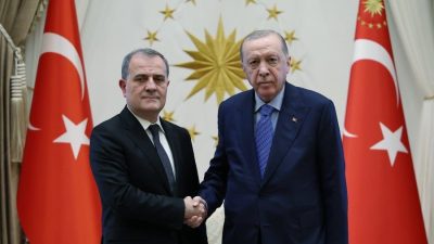Eda KOÇ/ANKARA, – CUMHURBAŞKANI Recep Tayyip Erdoğan, Azerbaycan Dışişleri Bakanı