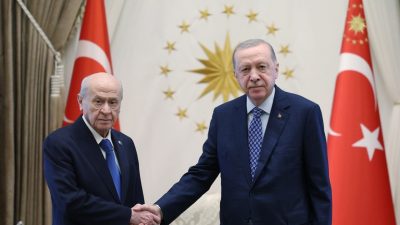 ANKARA, – CUMHURBAŞKANI Recep Tayyip Erdoğan, MHP Genel Başkanı Devlet