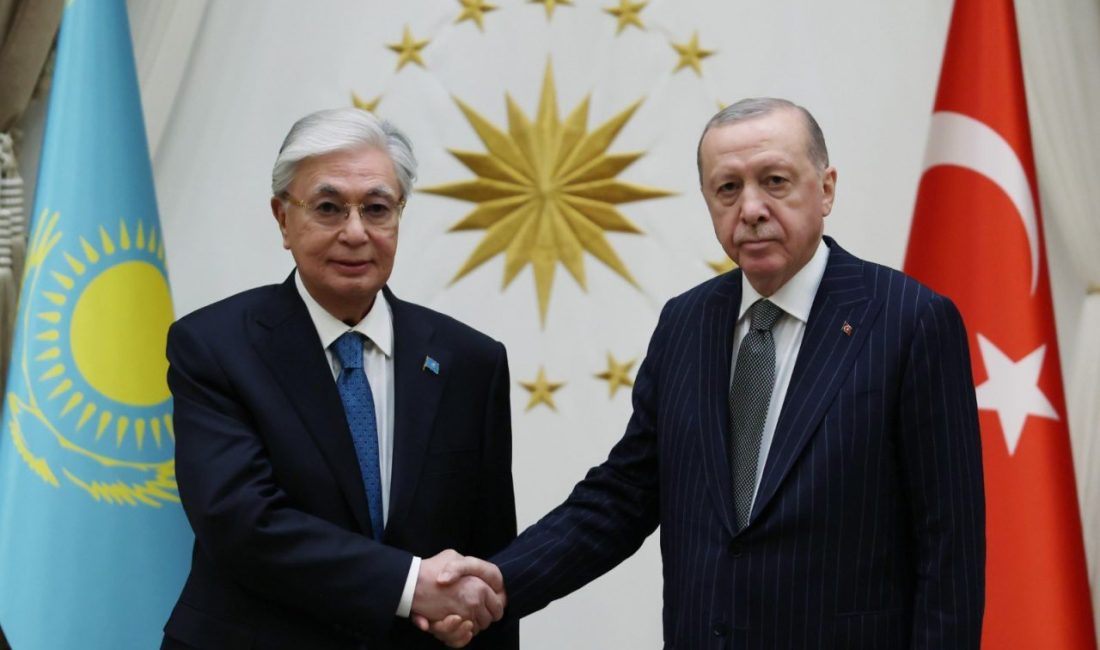 Cumhurbaşkanı Erdoğan, Kazakistan Cumhurbaşkanı Tokayev ile görüştü ANKARA, – CUMHURBAŞKANI Recep Tayyip Erdoğan, Kazakistan Cumhurbaşkanı Kasım Cömert