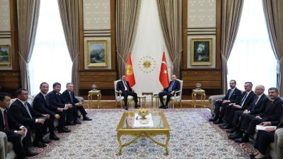 ‘BÖLGESEL VE KÜRESEL KONULAR ELE ALINDI’ İletişim Başkanlığı, görüşmeye ilişkin