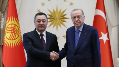 ANKARA, – CUMHURBAŞKANI Recep Tayyip Erdoğan, Kırgızistan Cumhurbaşkanı Sadır Caparov