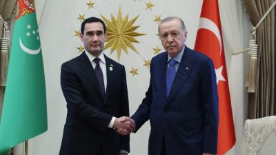 ANKARA, – CUMHURBAŞKANI Recep Tayyip Erdoğan, Türkmenistan Devlet Başkanı Serdar