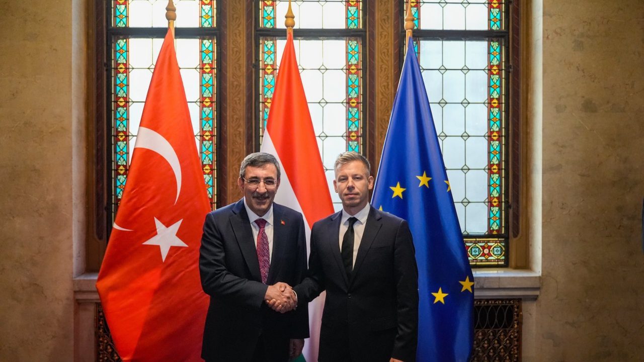 MACARİSTAN, – CUMHURBAŞKANI Yardımcısı Cevdet Yılmaz, Macaristan Başbakanı Peter Magyar