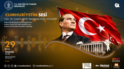 CSO ADA ANKARA’DA 29 EKİM CUMHURİYET BAYRAMI COŞKUSU SANATLA YAŞANACAK