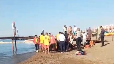 Namık Kemal KILINÇ/SERİK (Antalya), – ANTALYA’nın Serik ilçesinde denizde fenalaşan