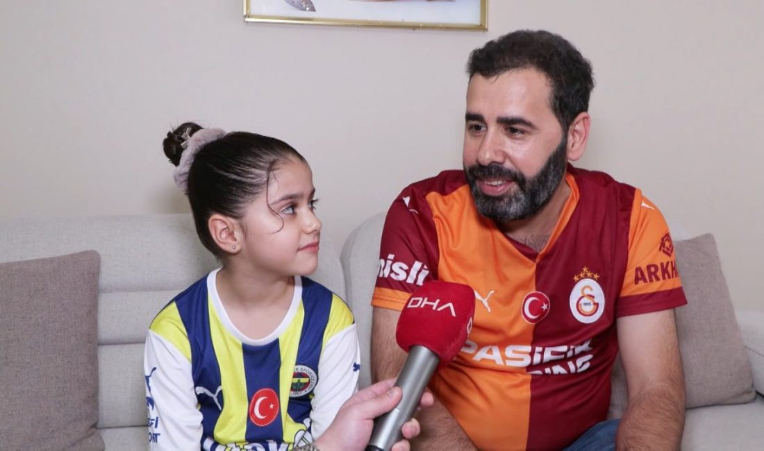 Derbiyi deplasmanda Fenerbahçe formasıyla takip eden minik taraftardan mesaj: Çok güzel duygular yaşadım, teşekkür ederim Ecrin Barmaz: Kadıköy’de maç izlemek ve Yaz Yıldırım’la tanışmak istiyorum