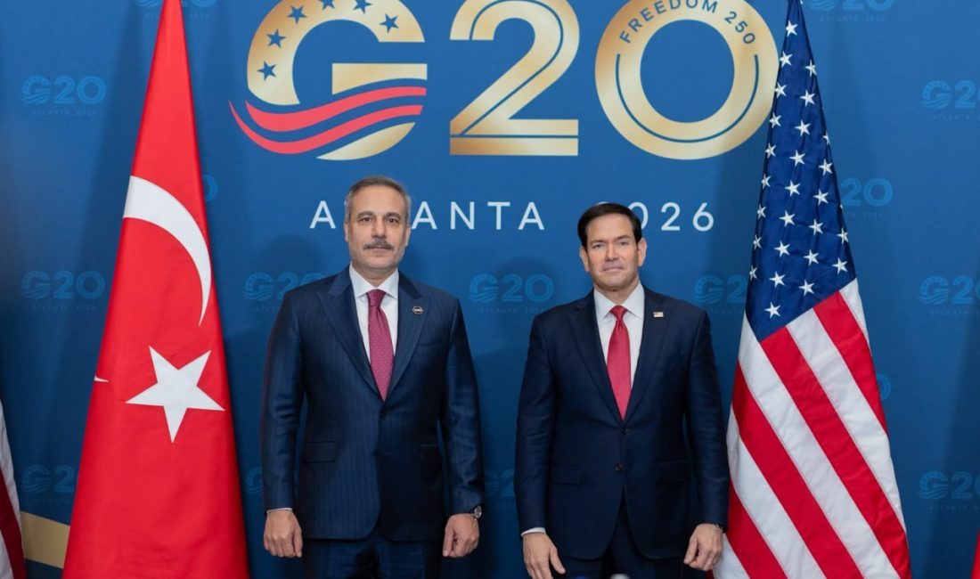 Dışişleri Bakanı Fidan,ABD Dışişleri Bakanı Rubio ile bir araya geldi ANKARA, – DIŞİŞLERİ Bakanı Hakan Fidan, Atlanta’da G20 Dışişleri Bakanları