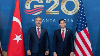ANKARA, – DIŞİŞLERİ Bakanı Hakan Fidan, Atlanta’da G20 Dışişleri Bakanları