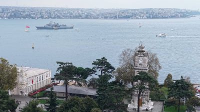 İSTANBUL, – CUMHURİYETİN 103’üncü yıl dönümü kutlamaları kapsamında Dolmabahçe Sarayı