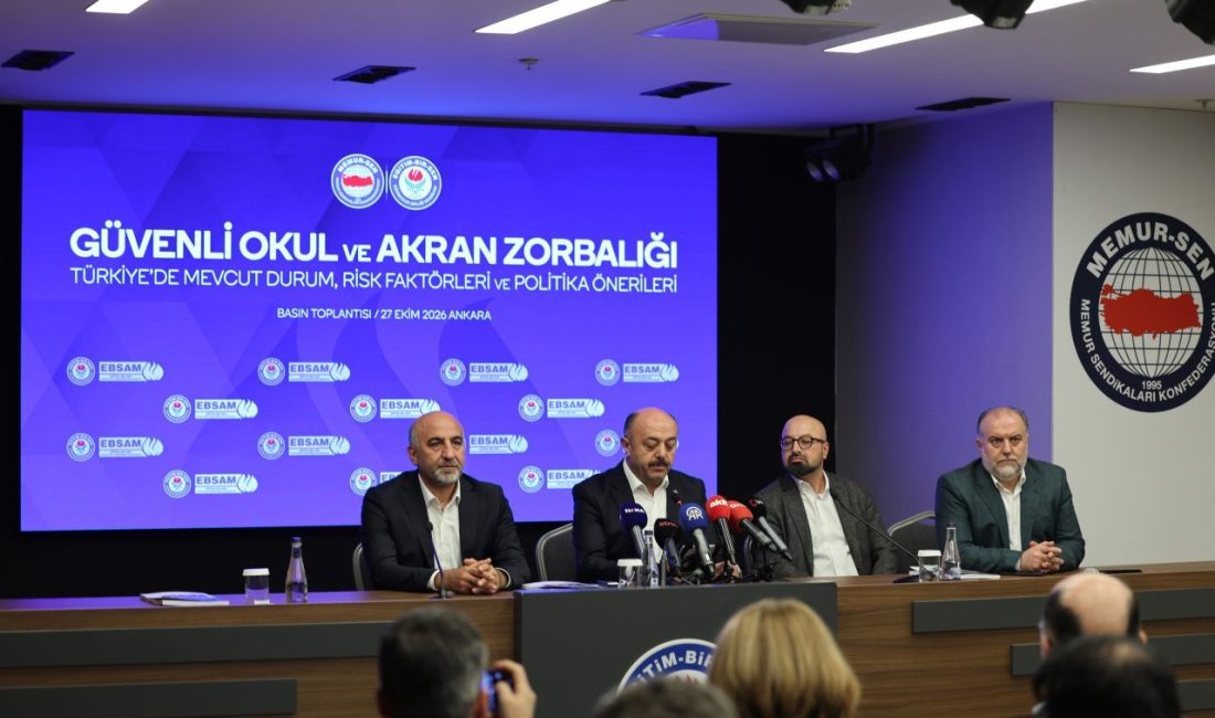 Gizem KARADAĞ-Özkan KARAÇAM/ANKARA, – Eğitim-Bir-Sen Stratejik Araştırmalar Merkezi (EBSAM) tarafından