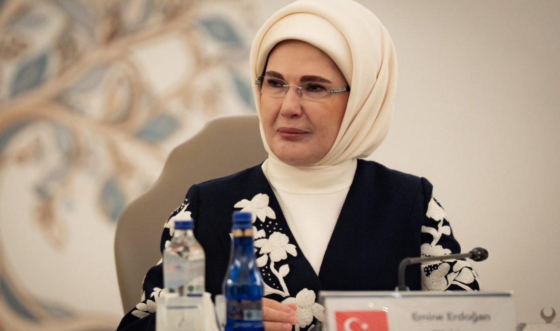 ANKARA, – CUMHURBAŞKANI Recep Tayyip Erdoğan’ın eşi Emin Erdoğan, Türk