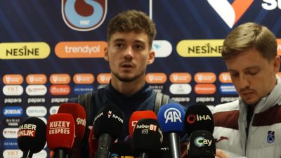 Efnan KÖSE / TRABZON, – TRABZONSPOR’da Ernest Muçi, “Her maç