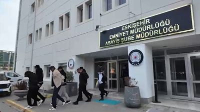 Güray ATEŞ/ESKİŞEHİR, – ESKİŞEHİR merkezli 5 ilde polisin düzenlediği operasyonda