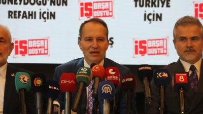 Selim KAYA-Seyfettin EKEN/DİYARBAKIR, – YENİDEN Refah Partisi Genel Başkanı Fatih