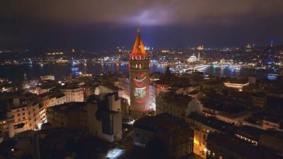 İSTANBUL, – CUMHURİYET’in kuruluşunun 103’üncü yıl dönümü kutlamaları kapsamında, Galata