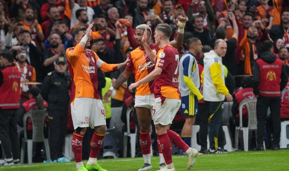 Galatasaray derbide evinde güldü, zirvede seriyi sürdürdü -Evinde 40 maçtır yenilmiyor -Fenerbahçe’ye karşı ligde seriye bağladı -RAMS