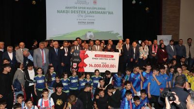 Ahmet ATMACA/GAZİANTEP, – GAZİANTEP Büyükşehir Belediyesi, 115 amatör spor kulübüne
