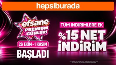 İSTANBUL, – HEPSİBURADA, 11’inci Efsane Kasım dönemini bugün ‘Efsane Premium