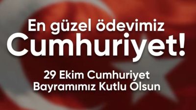 ANKARA, – İLETİŞİM Başkanı Burhanettin Duran, 29 Ekim Cumhuriyet Bayramı’na