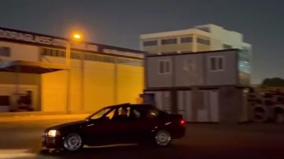 Mustafa İÇ/İZMİR, -İZMİR’in Bornova ilçesinde, drift atan otomobil sürücüsü M.F.A.