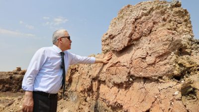 VALİ YILMAZ DETAYLARI PAYLAŞTI Sivas Valisi Yılmaz Şimşek, Kayalıpınar kazı