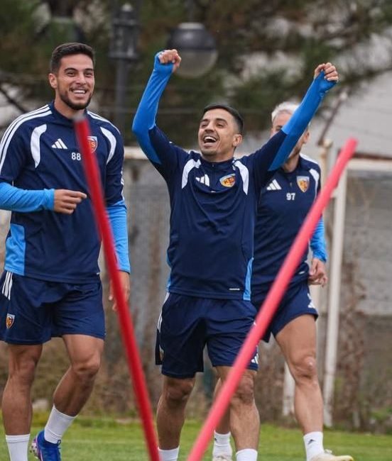 Kayserispor, Muğlaspor maçının hazırlıklarına devam etti Samed Aydın SUN / KAYSERİ, – TRENDYOL 1’inci Lig ekiplerinden