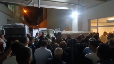 YAKINLARININ TAZİYESİNDEN DÖNÜYORLARMIŞ Mardin’in Nusaybin ilçesinde kontrolden çıkarak yol kenarındaki