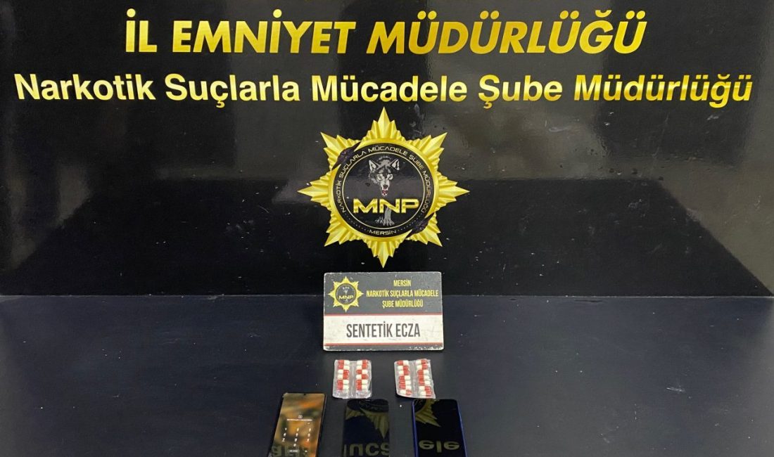 Koray ÜNLÜ/MERSİN, – MERSİN’de narkotik polisinin, uyuşturucu satıcılarına yönelik düzenlediği