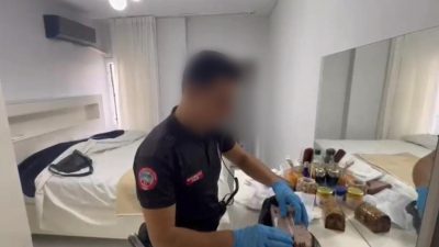 Soner AYDIN/MERSİN, – MERSİN’de düzenlenen uyuşturucu operasyonunda gözaltına alınan 1