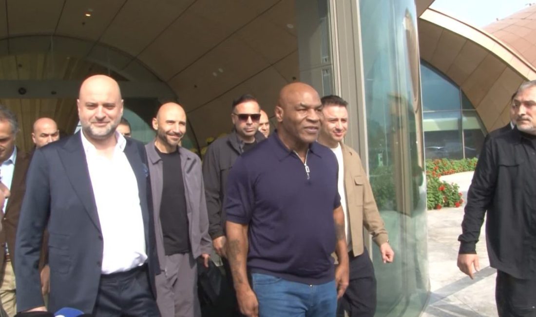 Mike Tyson İstanbul’a geldi İbrahim YILDIZ/İSTANBUL, – DÜNYACA ünlü eski ağır sıklet boks şampiyonu
