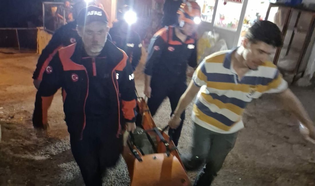 Hasan TUZLA/MİLAS (Muğla), – MUĞLA’nın Milas ilçesinde yürüyüş yaparken fenalaşan