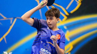 İSTANBUL, – TEAM Akfen İnşaat’ın desteklediği milli masa tenisçi Görkem
