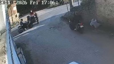 Buse BAĞCI/ÖDEMİŞ (İzmir), – İZMİR’in Ödemiş ilçesinde motosiklet, karşı yola