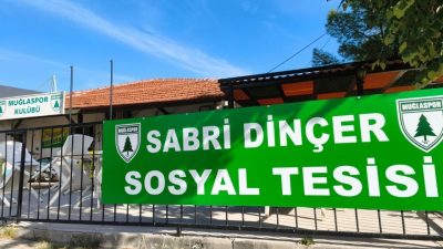 Aziz ŞAHİN / MUĞLA, – MUĞLASPOR’un eski başkanlarından merhum Sabri