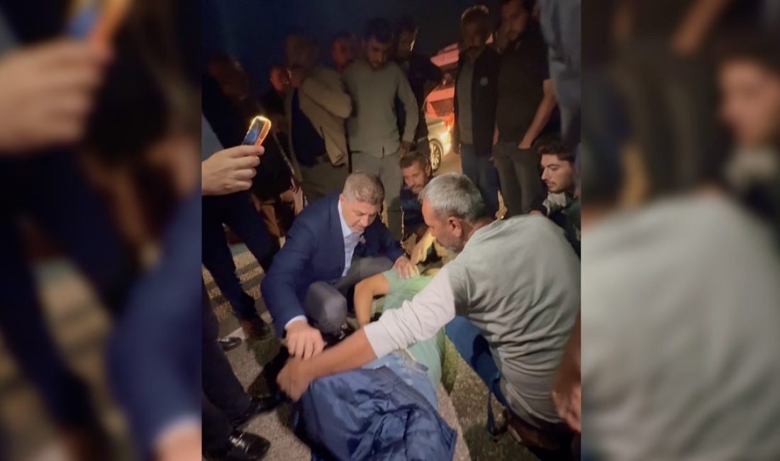 Otomobilin çarptığı kişi yaralandı; ilk yardımı vali ve milletvekili yaptı Mahir ALAN/ADIYAMAN, -ADIYAMAN’da yolun karşısına geçmeye çalışırken hafif ticari aracın