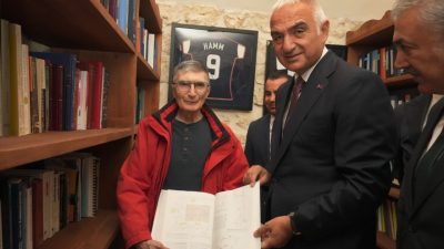 Salih KESKİN/MARDİN, – MARDİN’in Savur ilçesinde Nobel Kimya Ödülü sahibi