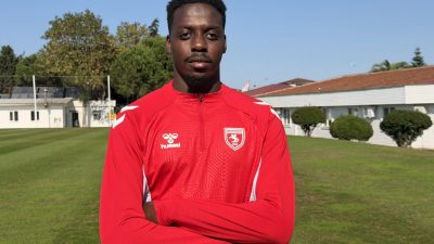 Berkay YILDIZ/SAMSUN, – SAMSUNSPORLU futbolcu Mohamed Bayo, “Trabzonspor karşılaşması çok