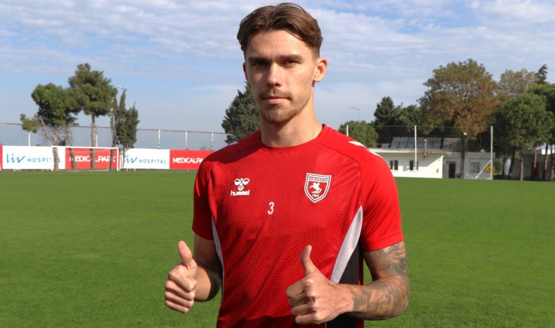 Berkay YILDIZ / SAMSUN, – SAMSUNSPOR’un defans oyuncusu Igor Drapinski,
