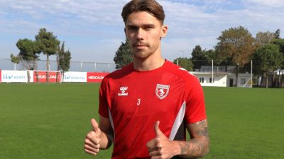 Berkay YILDIZ / SAMSUN, – SAMSUNSPOR’un defans oyuncusu Igor Drapinski,