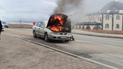 Mustafa ÖNDOĞAN/ BESNİ(Adıyaman), – ADIYAMAN’ın Besni ilçesinde seyir halindeyken motor