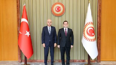 Aliekber METE/ANKARA, – TBMM Başkanı Numan Kurtulmuş, Kuzey Makedonya Devlet
