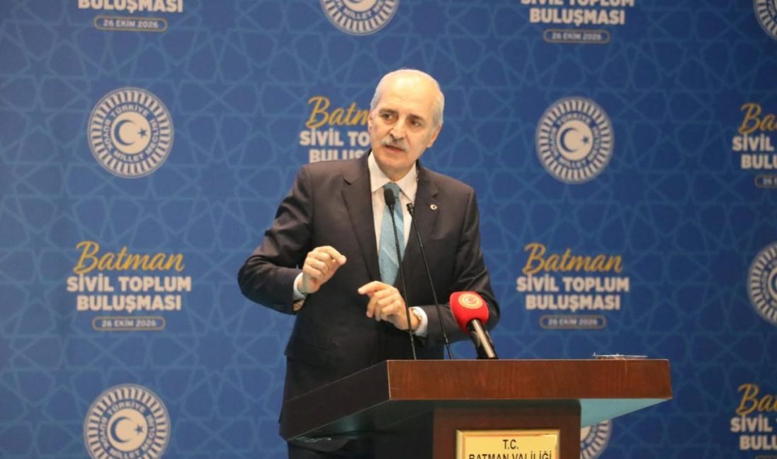 ‘CUMHURİYETİN İLK ASRININ EN BÜYÜK PROBLEMİ TERÖR’ TBMM Başkanı Numan