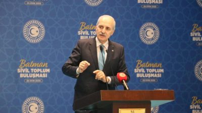 ‘CUMHURİYETİN İLK ASRININ EN BÜYÜK PROBLEMİ TERÖR’ TBMM Başkanı Numan