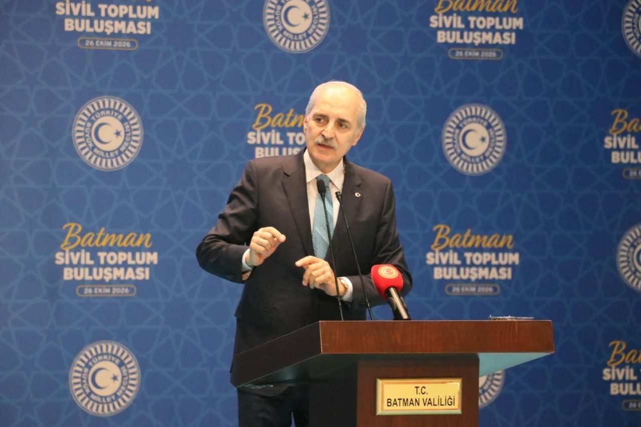 ‘CUMHURİYETİN İLK ASRININ EN BÜYÜK PROBLEMİ TERÖR’ TBMM Başkanı Numan