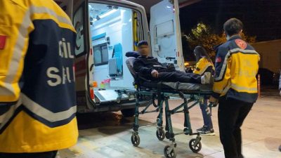 Yavuz YILMAZ/ İNEGÖL(Bursa), – BURSA’nın İnegöl ilçesinde topunu almak için